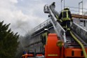 Dachstuhlbrand Koeln Poll Geislarerstr P017